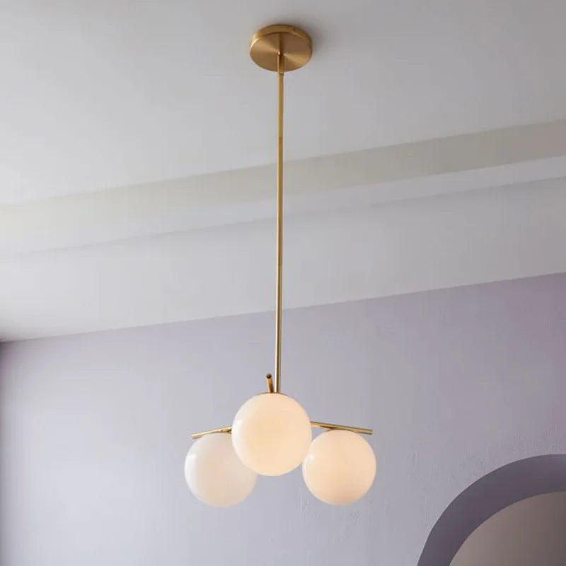 lustre moderne led nordique pour cuisine et restaurant