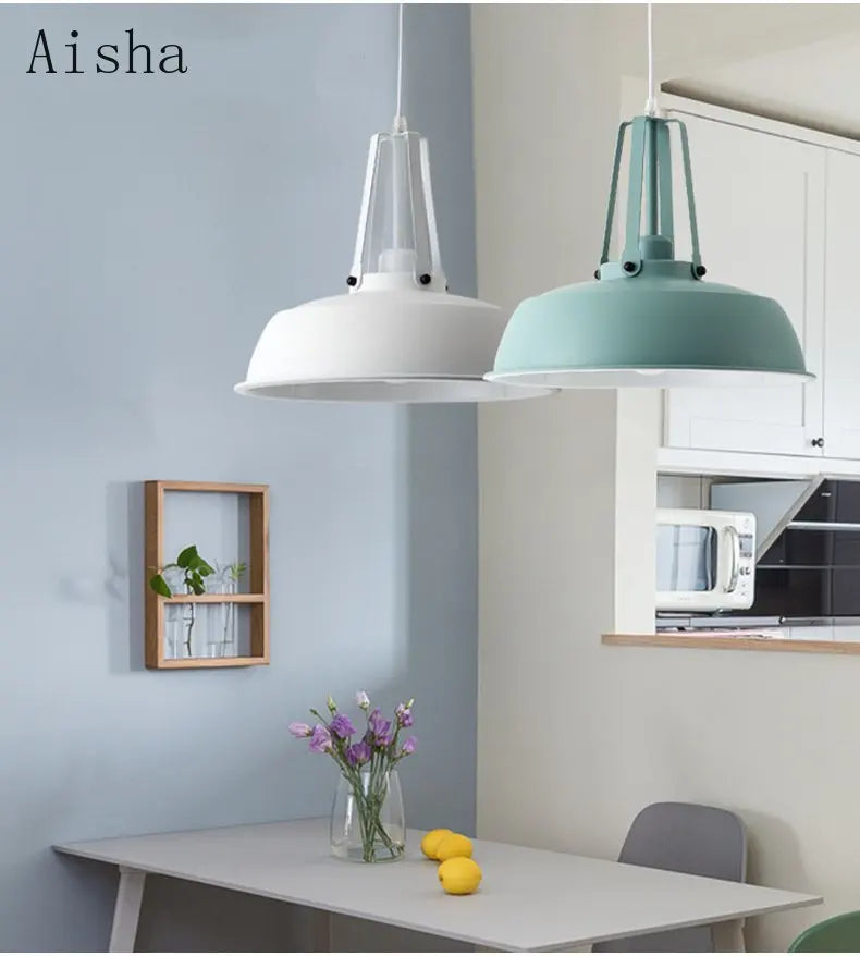 lustre en aluminium nordique design créatif pour intérieur élégant - vue 6 sur 13