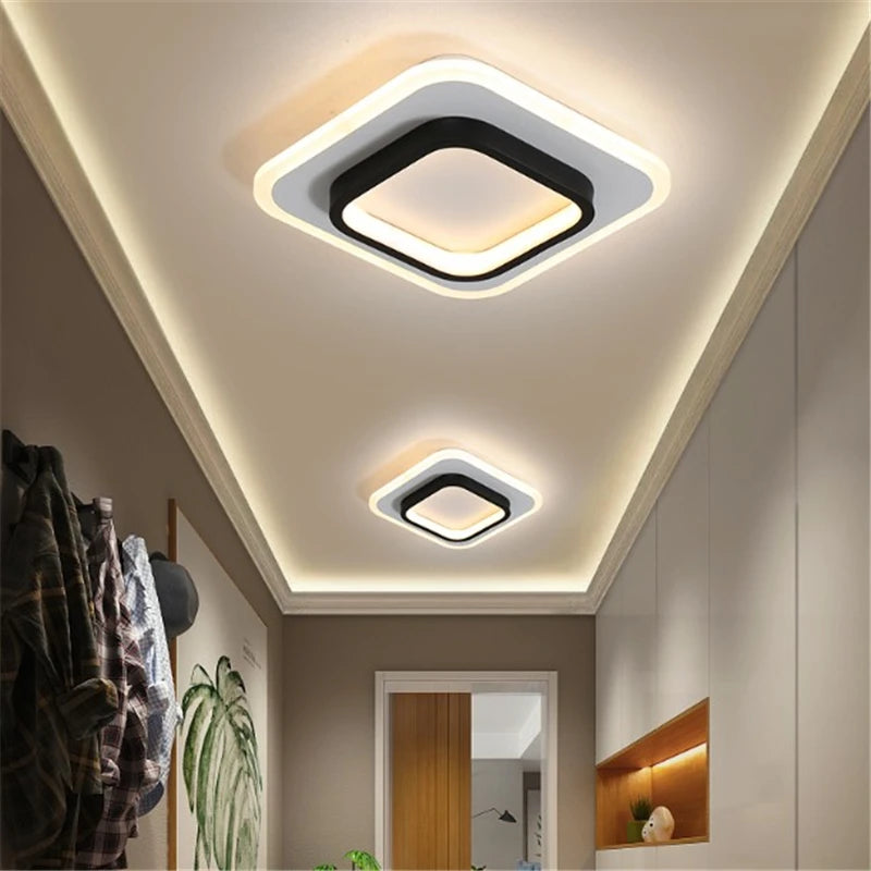 plafonnier led moderne pour intérieur et bureau élégant - vue 5 sur 10