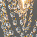 suspension en cristal fleur de soleil pour décoration intérieure