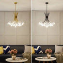 lustre moderne luxe en led pour éclairage intérieur