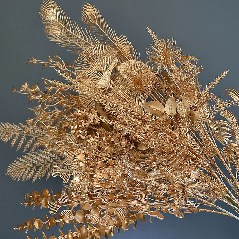 feuilles de palmier artificielles pour décoration de mariage et Noël - vue 4 sur 27