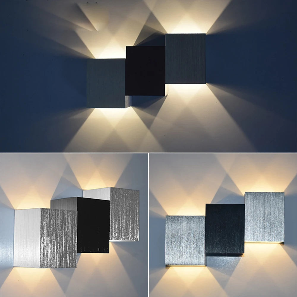 applique murale moderne led pour allée escalier et décor maison - vue 5 sur 9