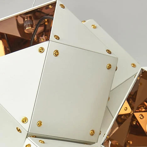 suspension design en fer et pierre pour intérieur moderne - vue 6 sur 5
