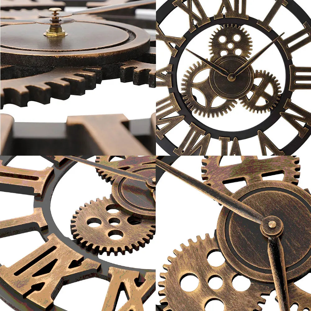horloge murale style industriel décorative pour vente en gros - vue 11 sur 10