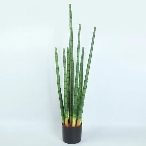 cactus artificiel cylindrique en plastique pour décoration intérieure et extérieure - vue 3 sur 9