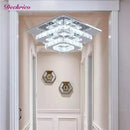 Lampe LED en cristal de luxe moderne