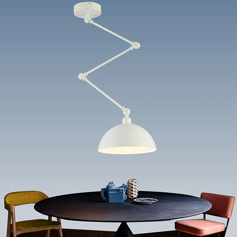 suspension nordique pliable en aluminium avec bras long led