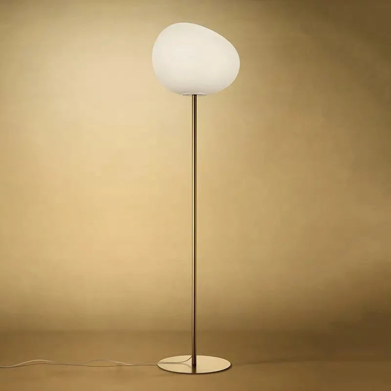 lampadaire moderne en verre design foscarini lampe à led décorative - vue 4 sur 10