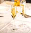 Flutes champagne design elegant verre souffle main cocktail