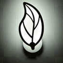 Applique murale LED nordique moderne en forme de feuille