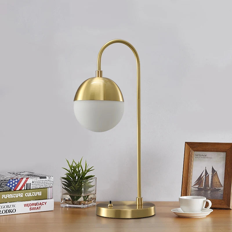 lampe de bureau led rétro créative pour éclairage intérieur - vue 4 sur 7