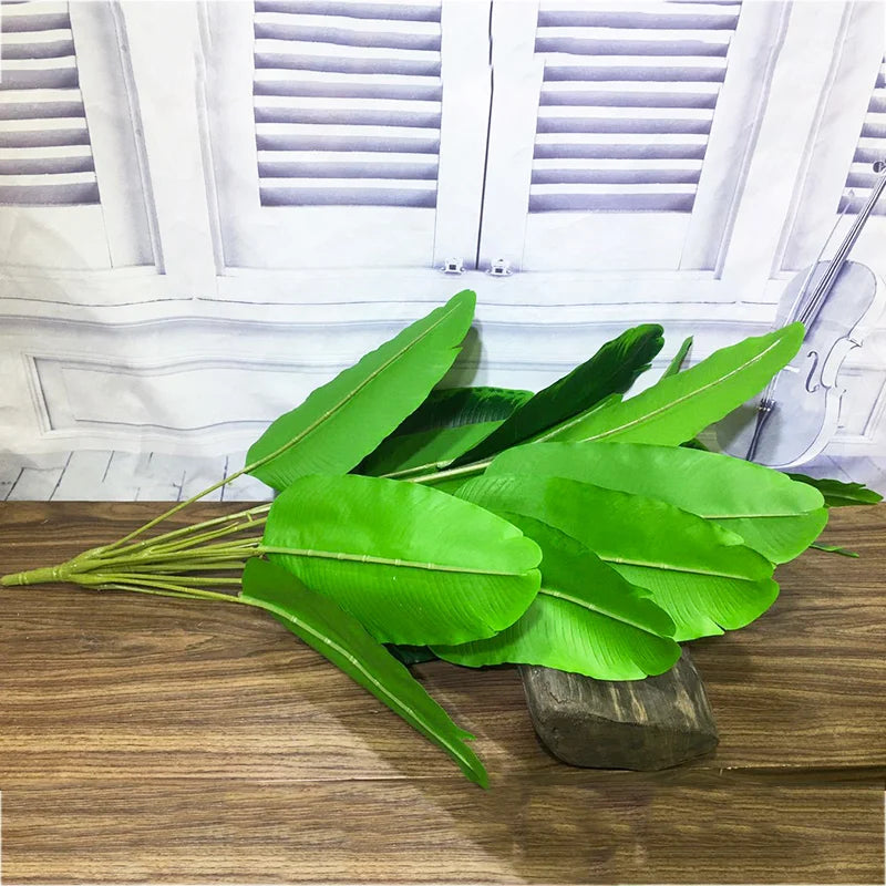 plantes artificielles tropicales feuilles de palmier pour décoration intérieure - vue 3 sur 7