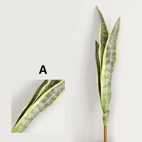 plantes artificielles feuilles de tigre pour décoration intérieure et jardin