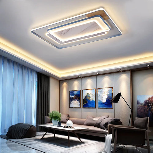 plafonnier led minimaliste moderne luminaire décoratif d'intérieur