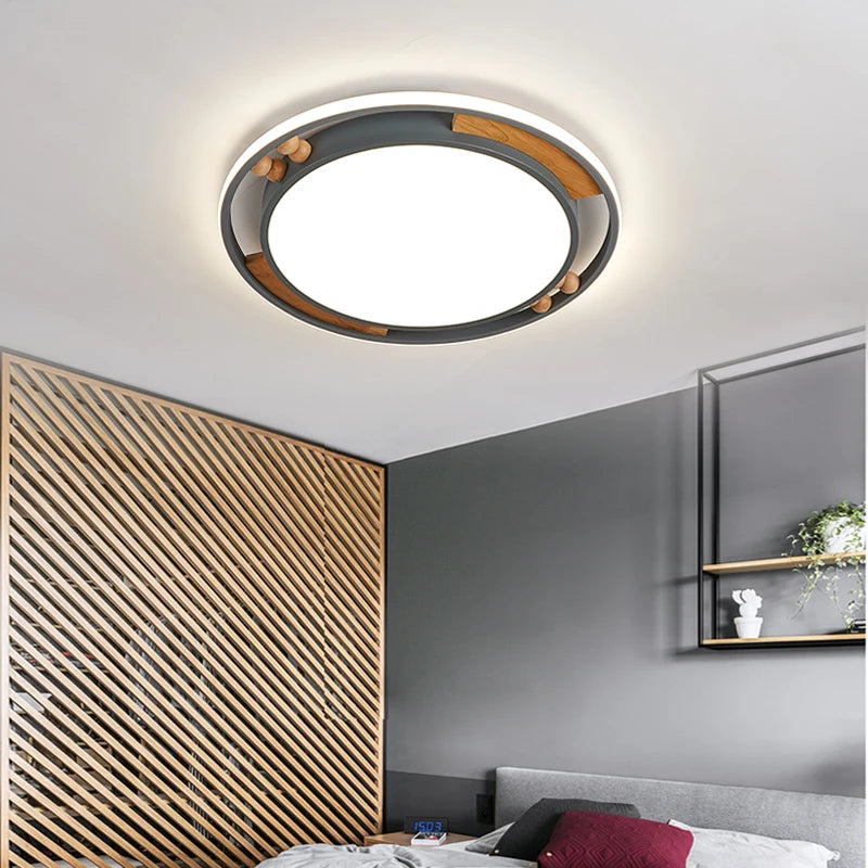 plafonniers contemporains macaron rectangle éclairage intérieur décoration - vue 6 sur 15