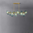 applique murale led en verre de cuivre artistique