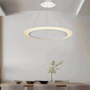 Lustre anneau LED salon minimaliste