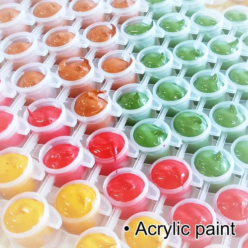 kit de peinture par numéros pour décoration intérieure artisanale - vue 5 sur 7