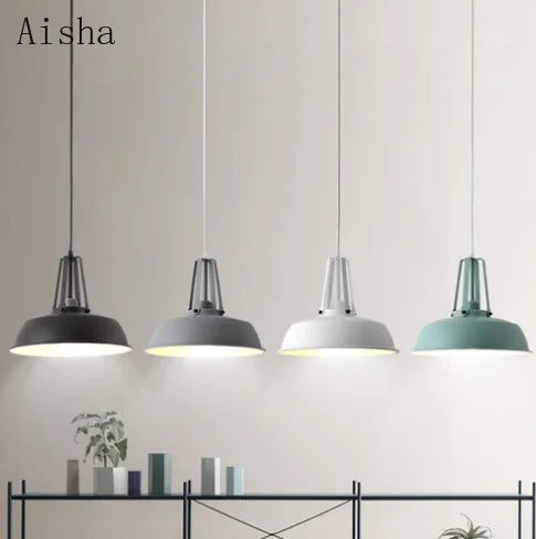 lustre en aluminium nordique design créatif pour intérieur élégant - vue 4 sur 13