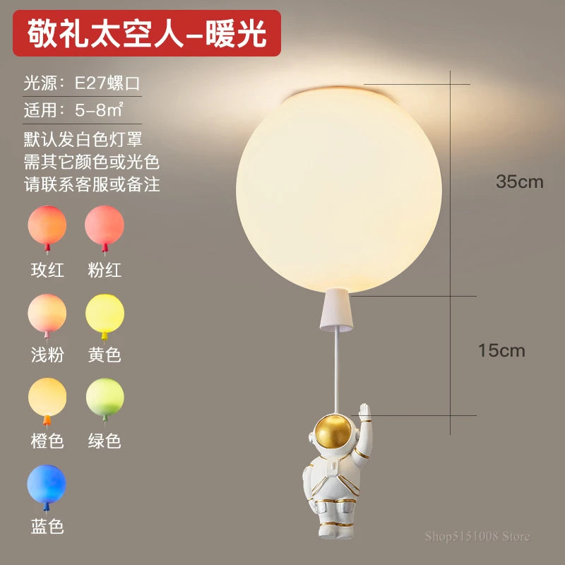 suspension nordique décorative pour chambre d'enfant design ludique - vue 18 sur 22