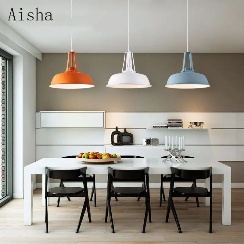 lustre en aluminium nordique design créatif pour intérieur élégant - vue 5 sur 13