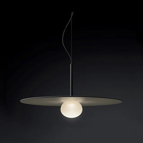 Suspension à tête unique en verre