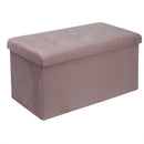 coffre de rangement pliable fonctionnel avec repose-pieds amovible