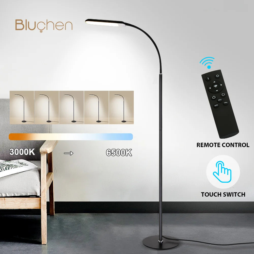 Lampadaire tactile