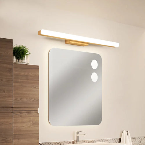applique murale nordique moderne led créative en bois