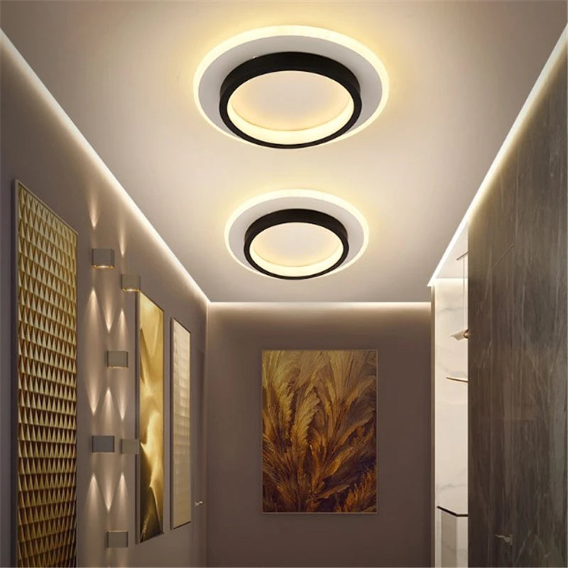 plafonnier led moderne pour intérieur et bureau élégant - vue 2 sur 10