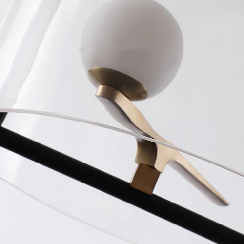 suspension oiseau minimaliste géométrique design créatif et moderne - vue 7 sur 9