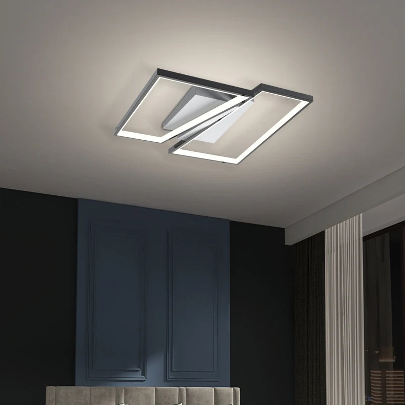 plafonnier led en aluminium éclairage décoratif pour intérieur - vue 5 sur 14