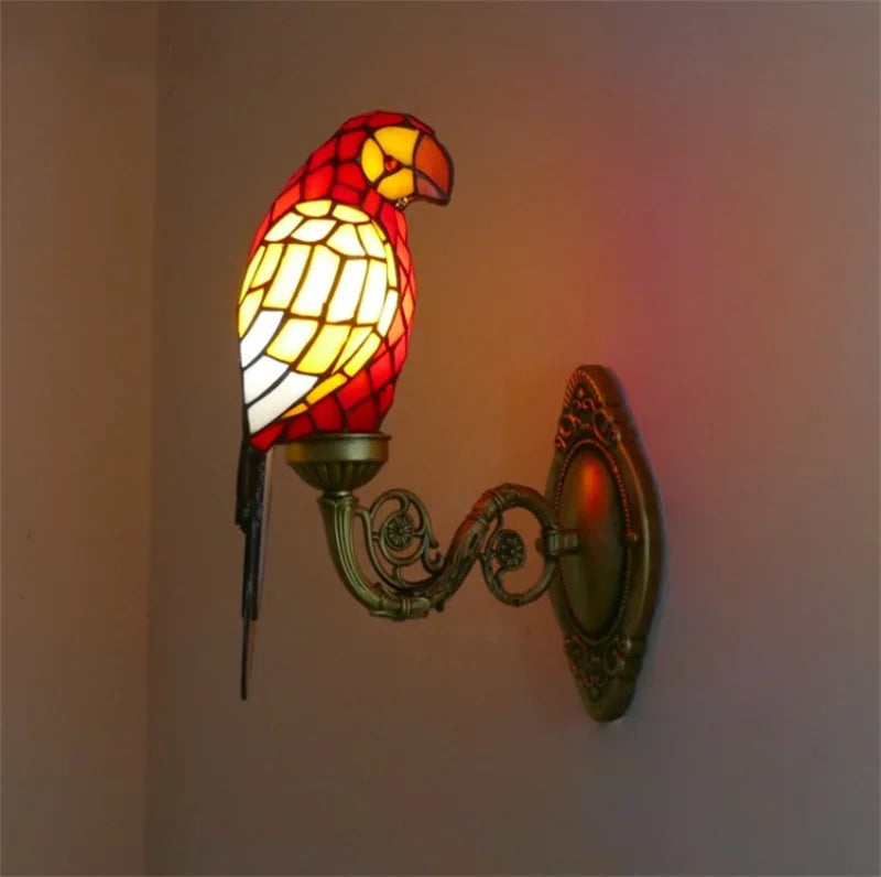 applique murale en verre coloré pour déco créative lumineuse - vue 7 sur 22