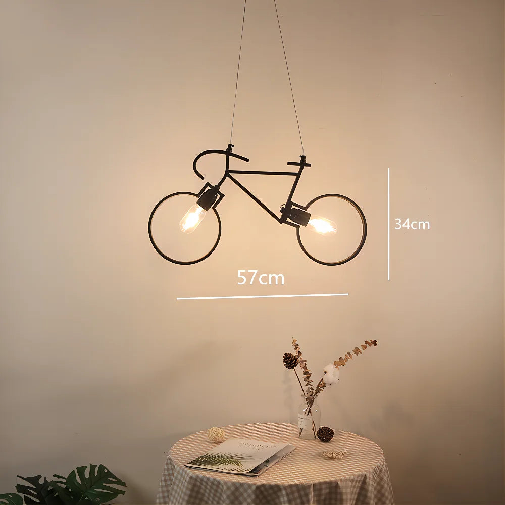Suspension industrielle fer vélo - vue 7 sur 8