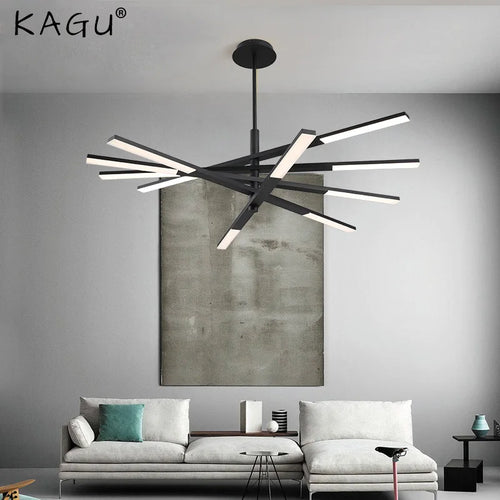 suspension style nordique créatif simple lustre moderne