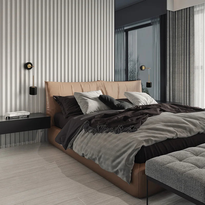 Appliques murales luxe Nickel LED 5W - vue 4 sur 7