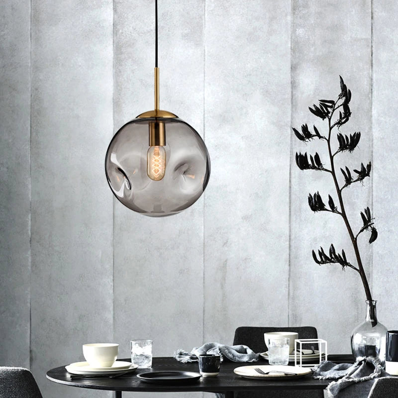 suspension vintage loft led pour luminaire - vue 8 sur 8