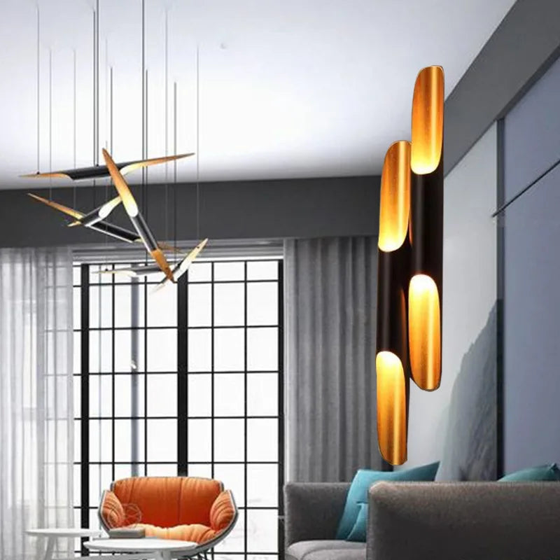 applique murale led coltrane 2 lumières