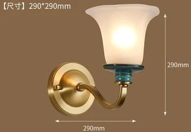 lustre en céramique et cuivre pour une ambiance moderne et simple - vue 13 sur 15