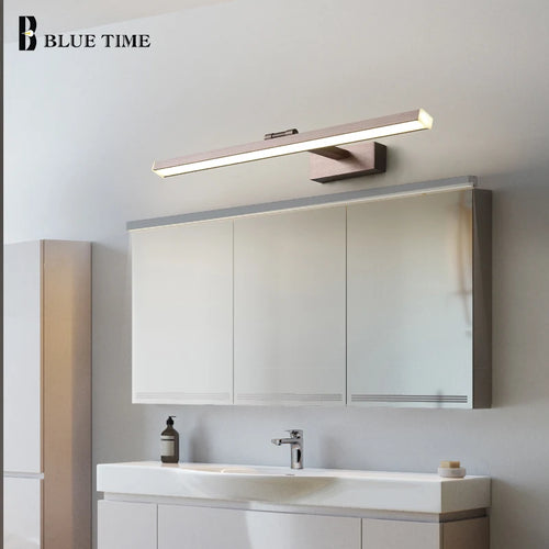 tés Applique murale LED pour salle de bains salon lampes de chevet moderne miroir avant lumière appliques murales LED lumières AC220V110V - vue 5 sur 6