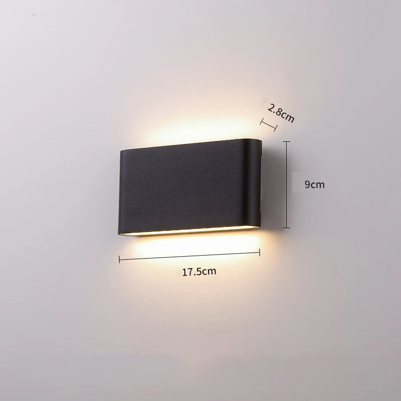 applique murale étanche 	pour décoration extérieure jardin - vue 6 sur 9