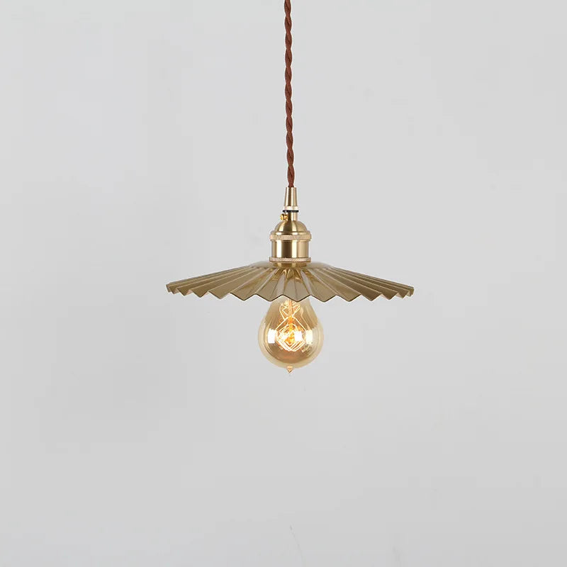 suspension design japonaise en laiton pour intérieur moderne - vue 2 sur 7