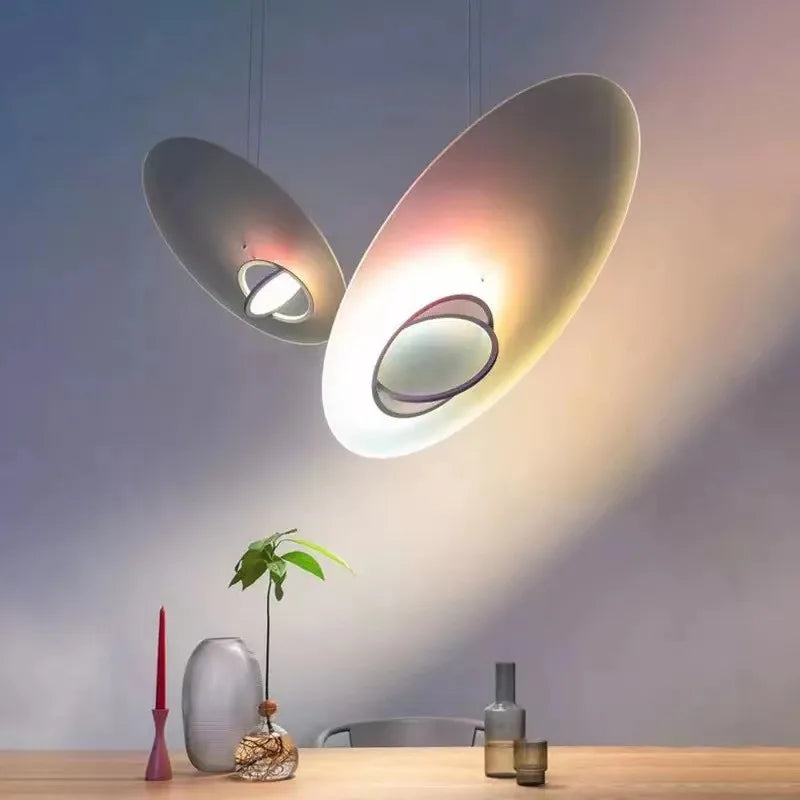 lustre nordique moderne voie lactée personnalité simple satellite - vue 5 sur 8