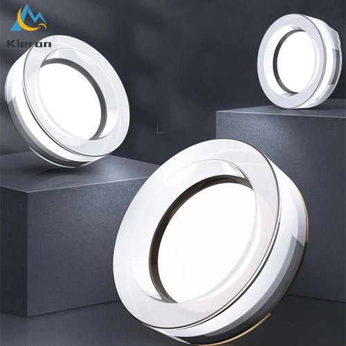 plafonnier led en cristal spot intégré luminaires - vue 5 sur 9