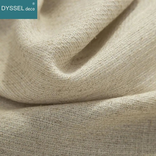 Rideau effet lin rayé style américain salon chambre