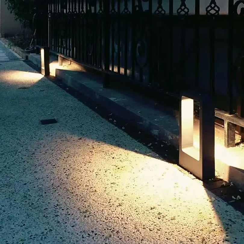 110V 220V DC12V 15W LED étanche lampe à gazon COB LED borne extérieure lumière extérieure sol jardin cour éclairage routier - vue 5 sur 6