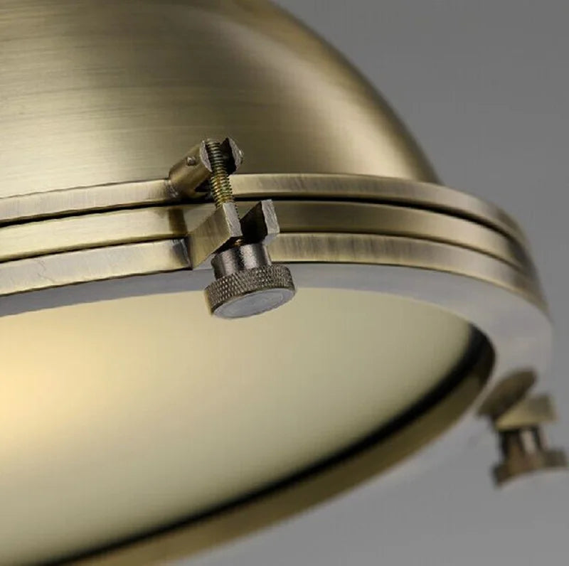 lustre industriel en fer style nordique pour cadeaux de nouvel an - vue 7 sur 14