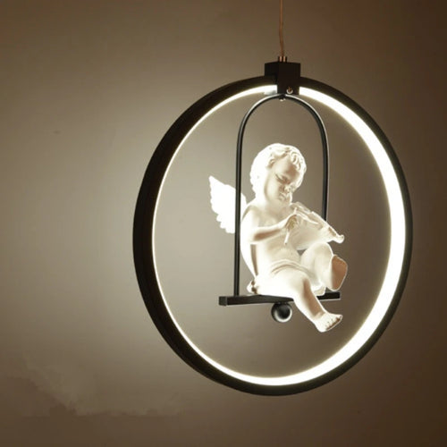 suspension moderne gzmj suspension ronde acrylique led hôtel