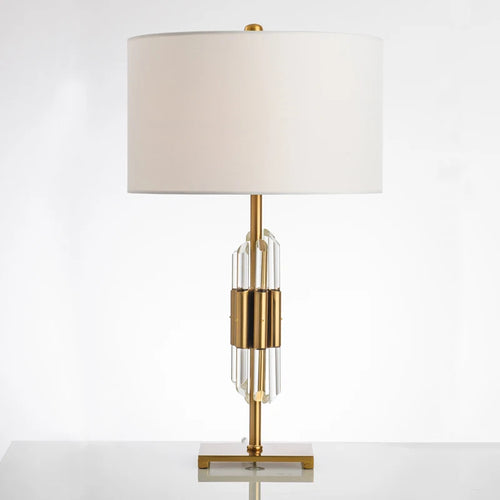 lampe à poser en verre design moderne pour décoration créative